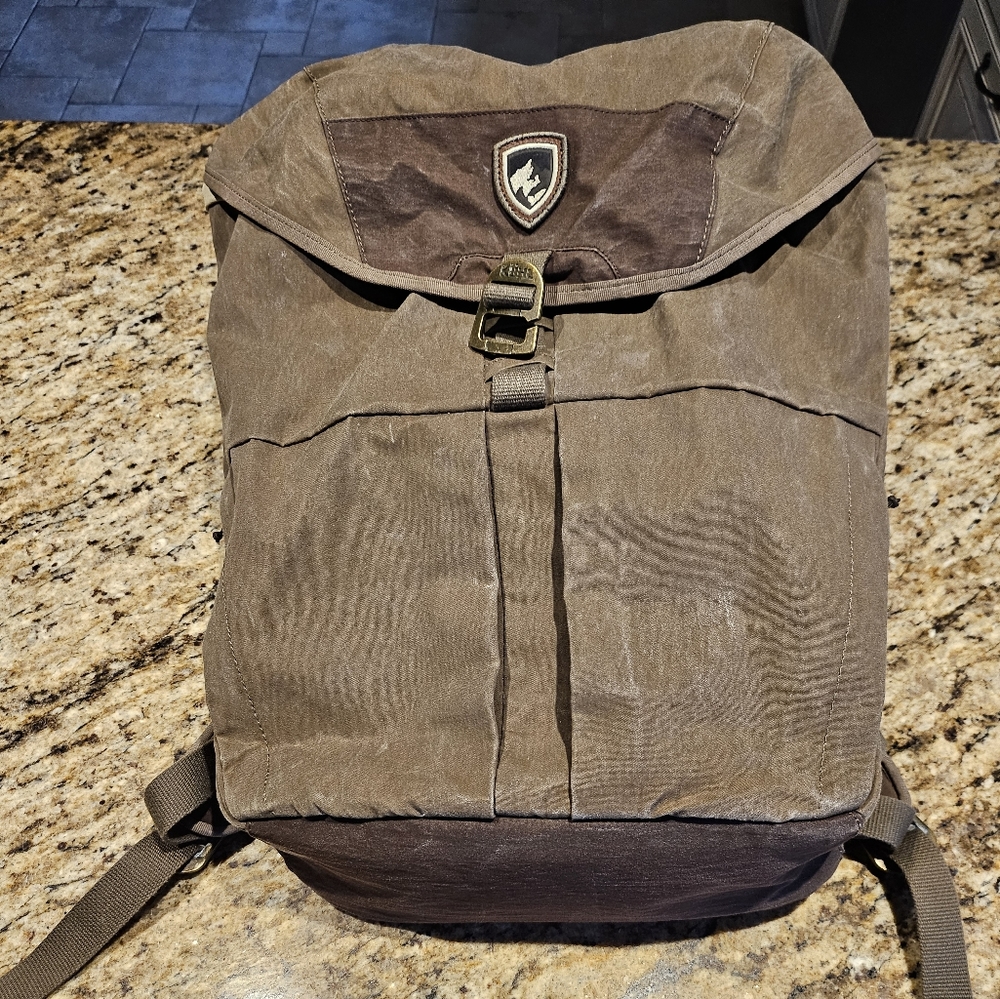 Kuhl Escape Backpack, Tan, Waxed Canvas